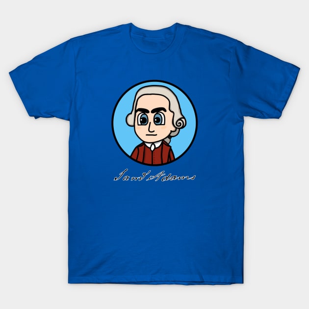 Sam Adams Patriot Portrait T-Shirt by Aeriskate